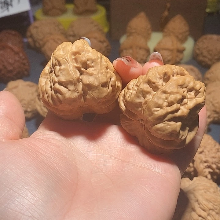 核桃文玩核桃蛤蟆头35号