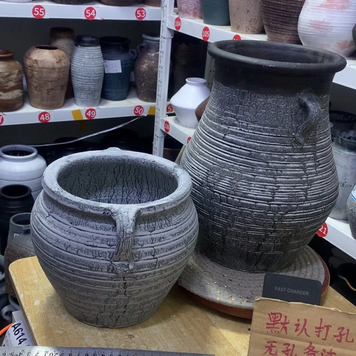 【闪购商品】红陶粗糙盆无孔