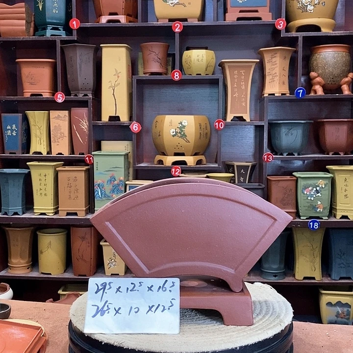 紫砂花盆紫砂花盆