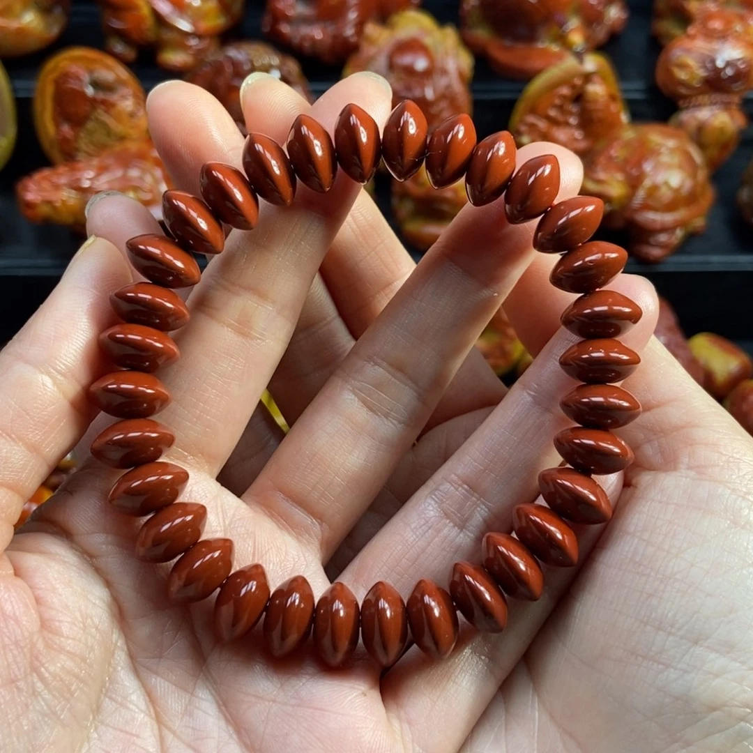 玛瑙/玉髓手链未镶嵌福**言