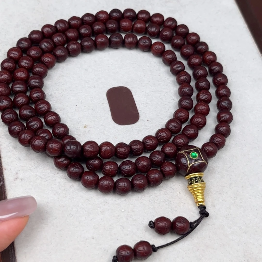 随***行凤眼菩提吊坠凤眼