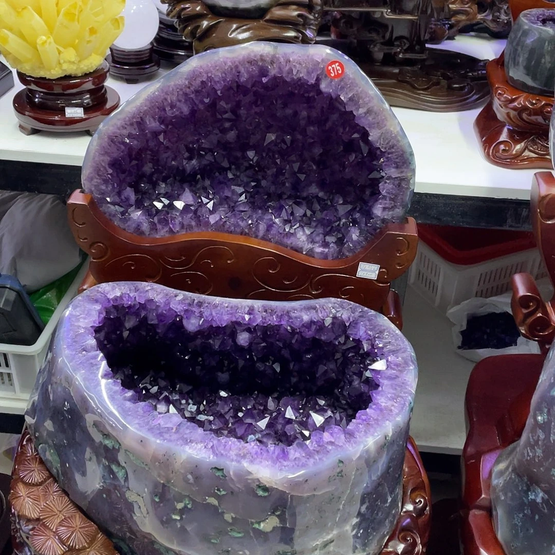 紫晶未镶嵌大型摆件（非配饰）