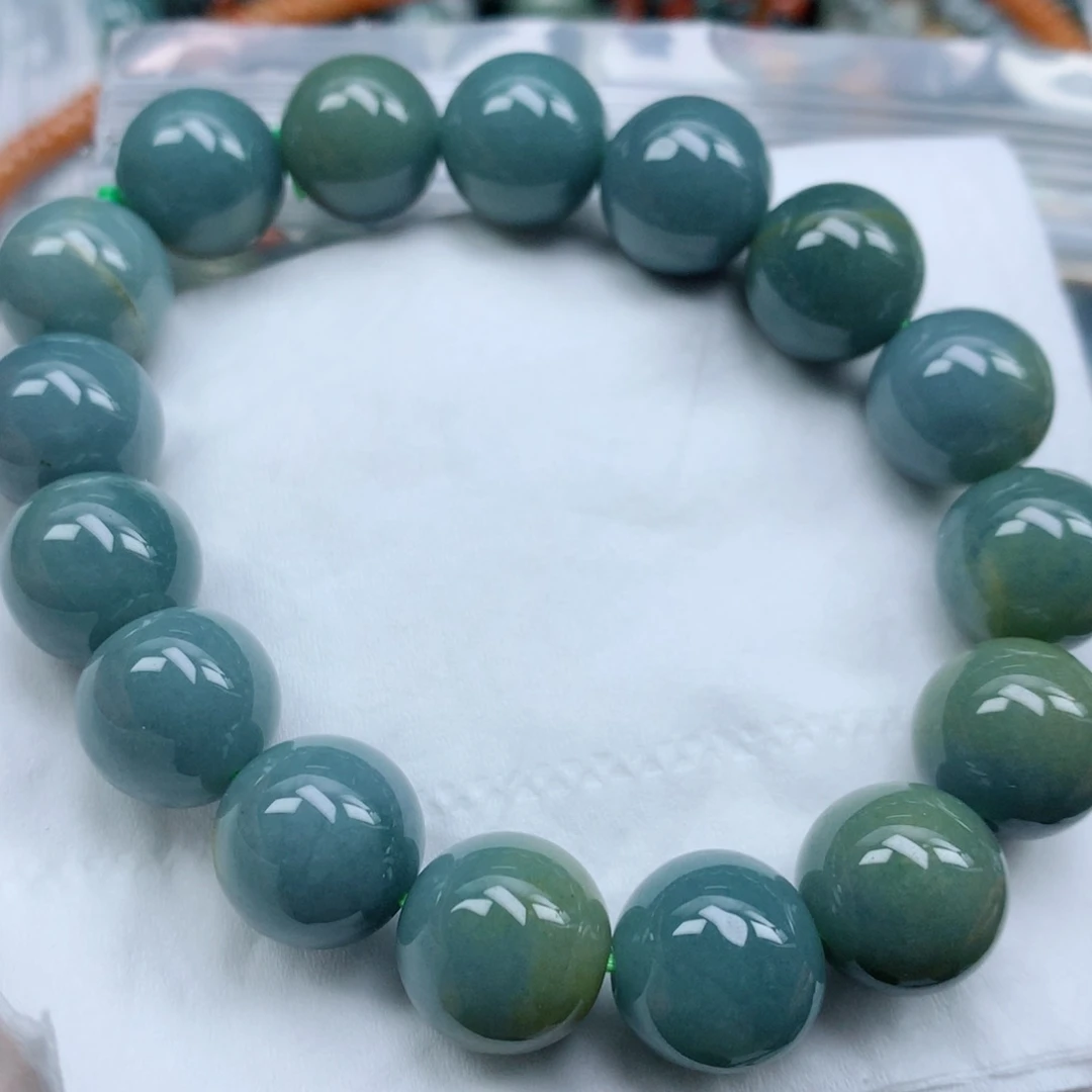 翡翠手串未镶嵌手串
