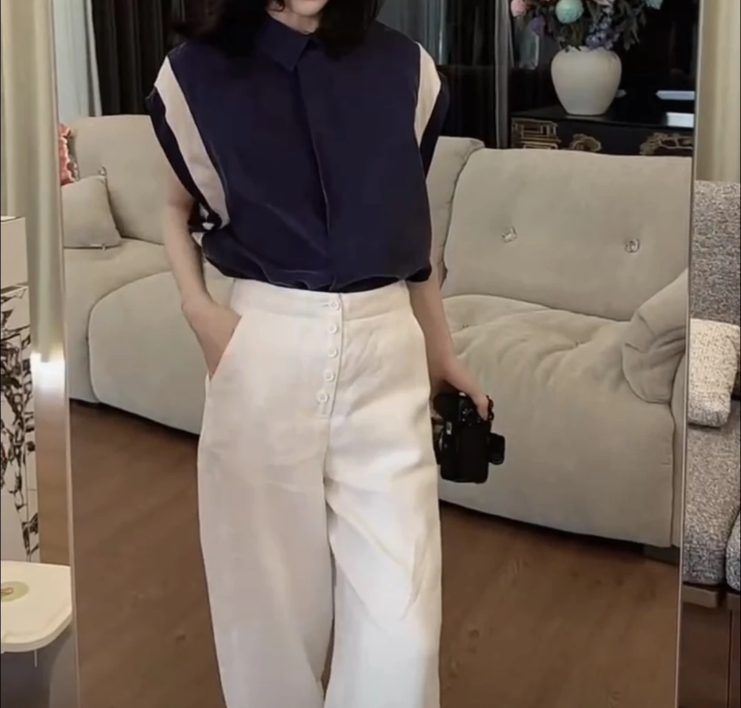 新款时尚气质宽松休闲潮流女装1