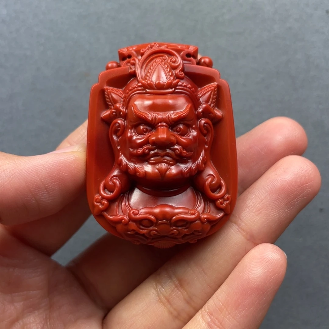 南红玛瑙未镶嵌配饰黄财神