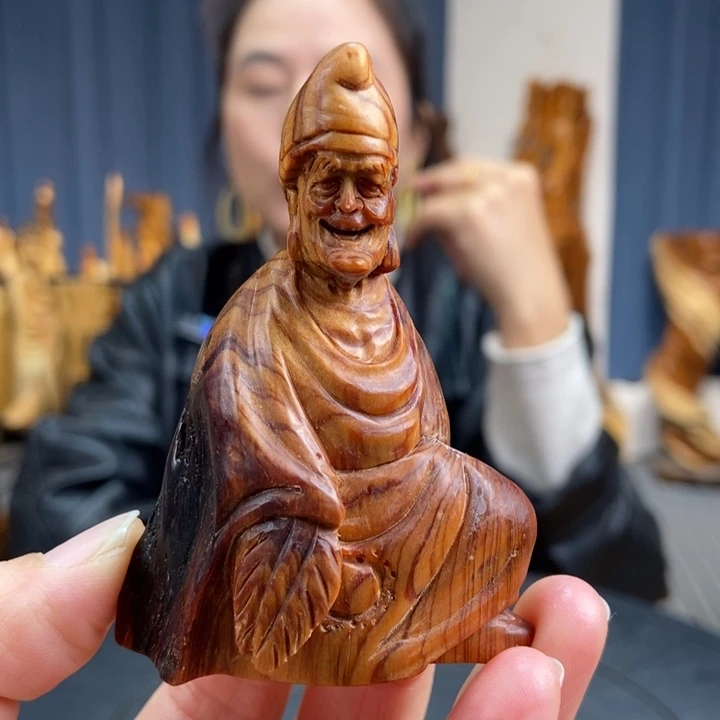 柏木（崖柏）手把件