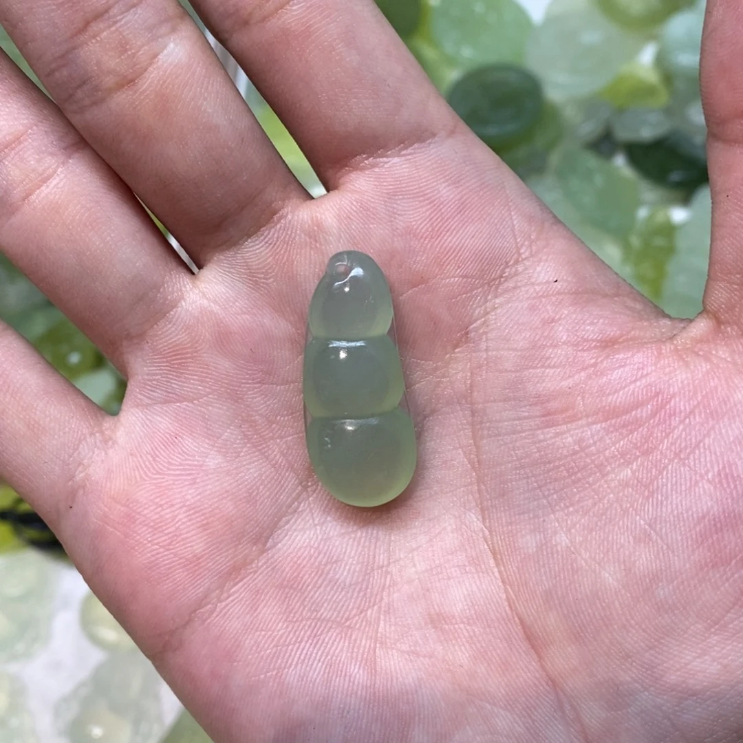 岫玉未镶嵌吊坠(不含链)两单包邮