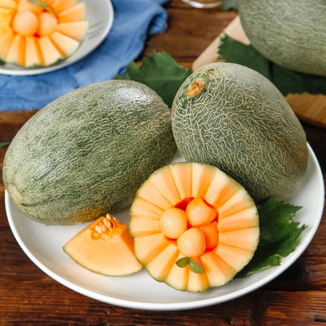 【湘妹子推荐】海南海沙地哈密瓜 香甜多汁 应季新鲜水果广西仓发货
