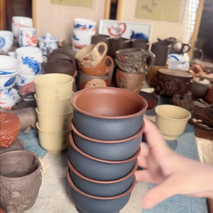 茶杯紫砂研****！紫砂主人杯