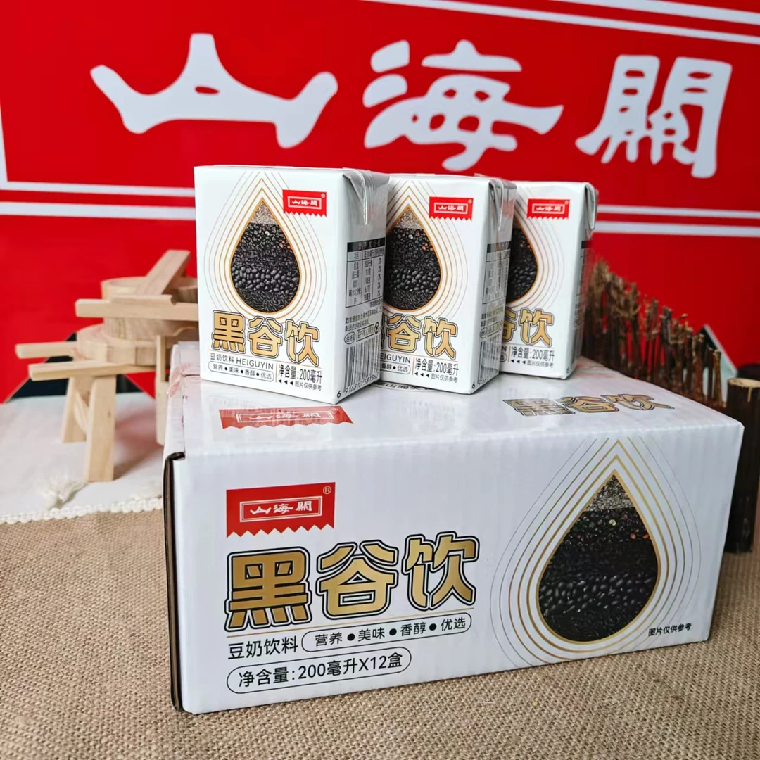 黑谷饮豆奶饮料200ml/盒*12盒