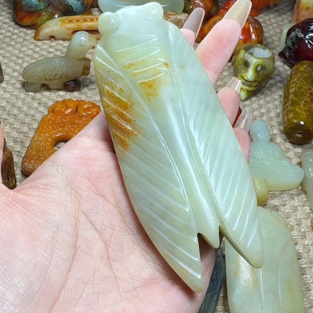 吊坠白玉菩提挂件