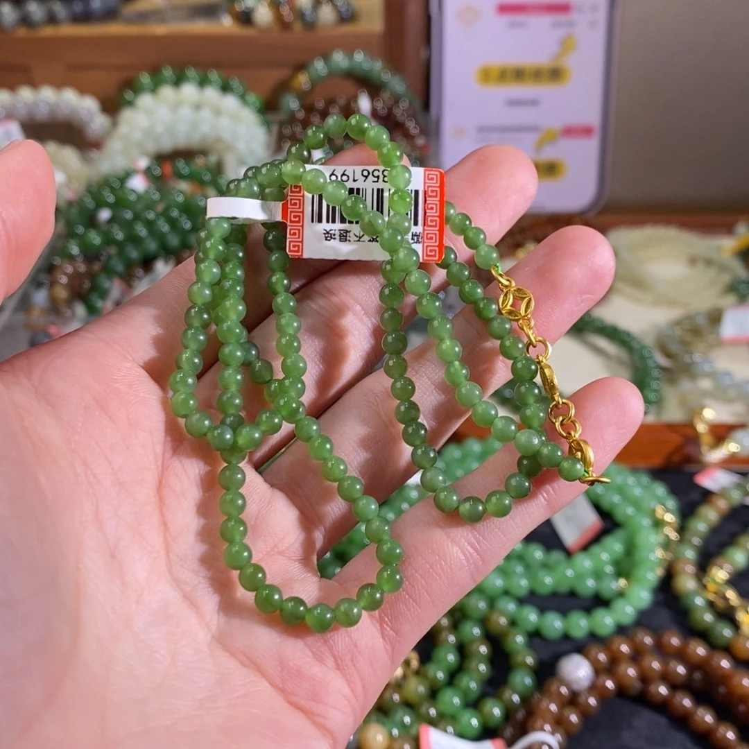 和田玉手链未镶嵌