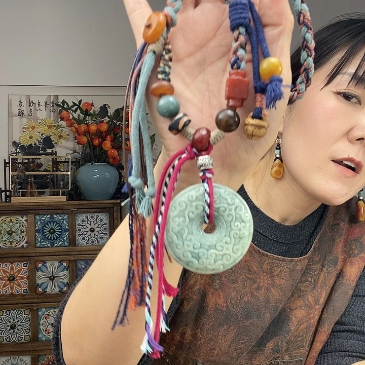 翡翠项链未镶嵌项链