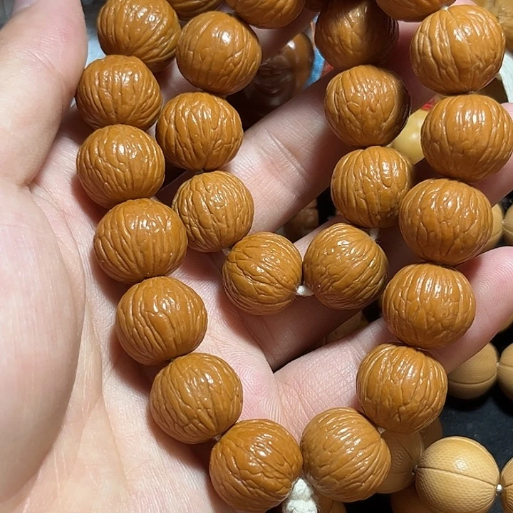 橄榄核手串/手链猴头素串手持