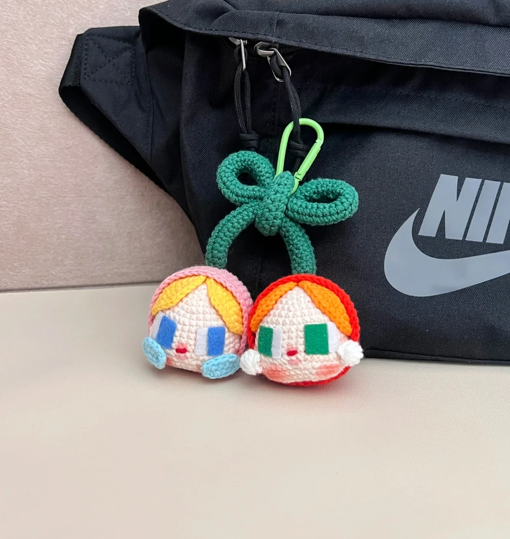 毛线钩织玩偶成品爱哭泣娃哭娃手工钩织