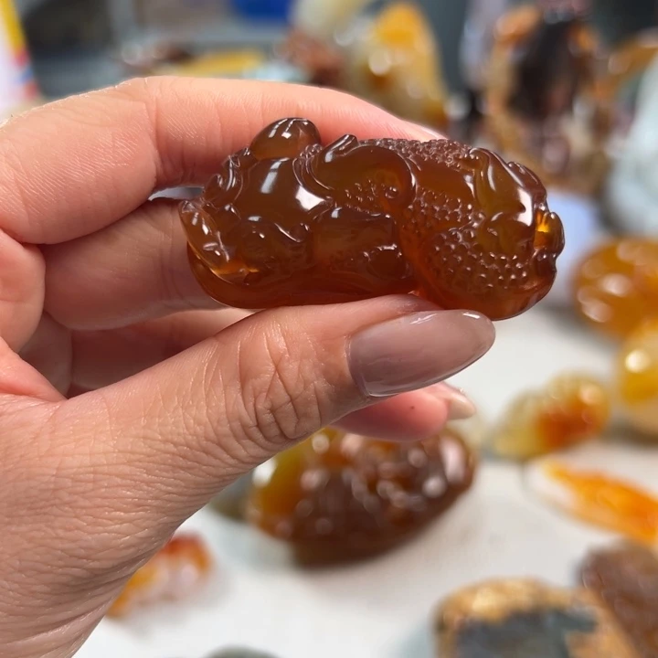 玛瑙/玉髓吊坠(不含链)未镶嵌