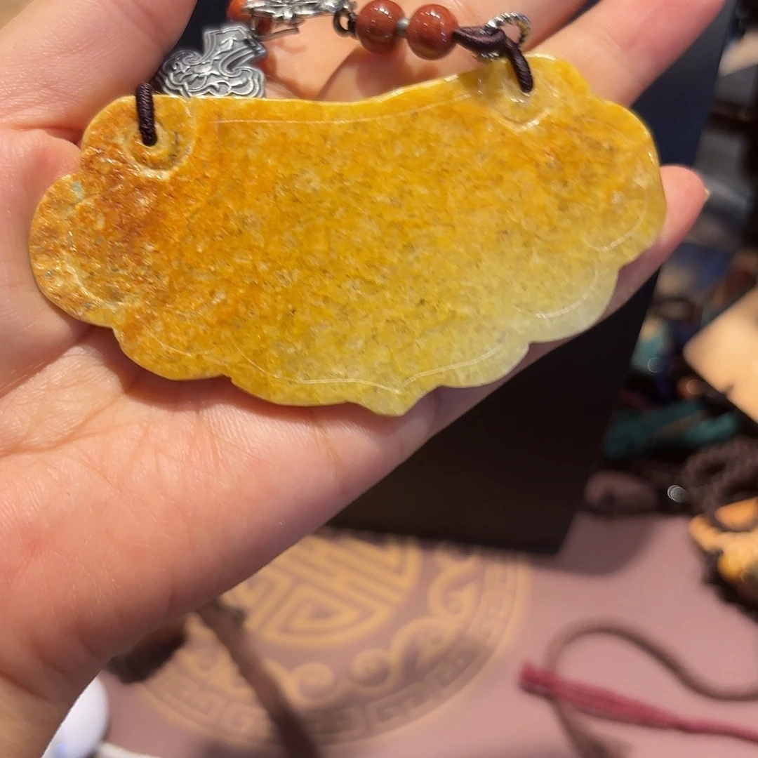 翡翠未镶嵌颈饰原创