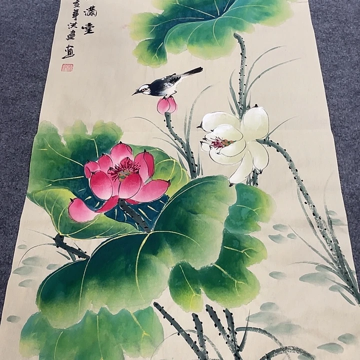 国画今天早上国画作品欣赏