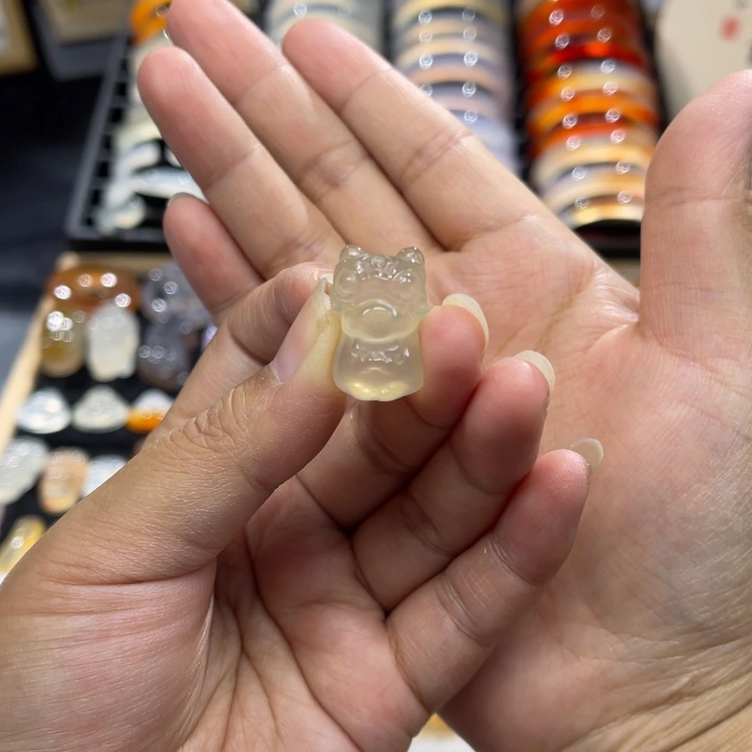 玛瑙/玉髓未镶嵌项链