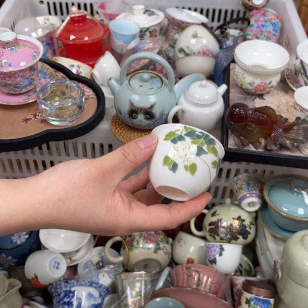 瓷片陶瓷茶具家用配件