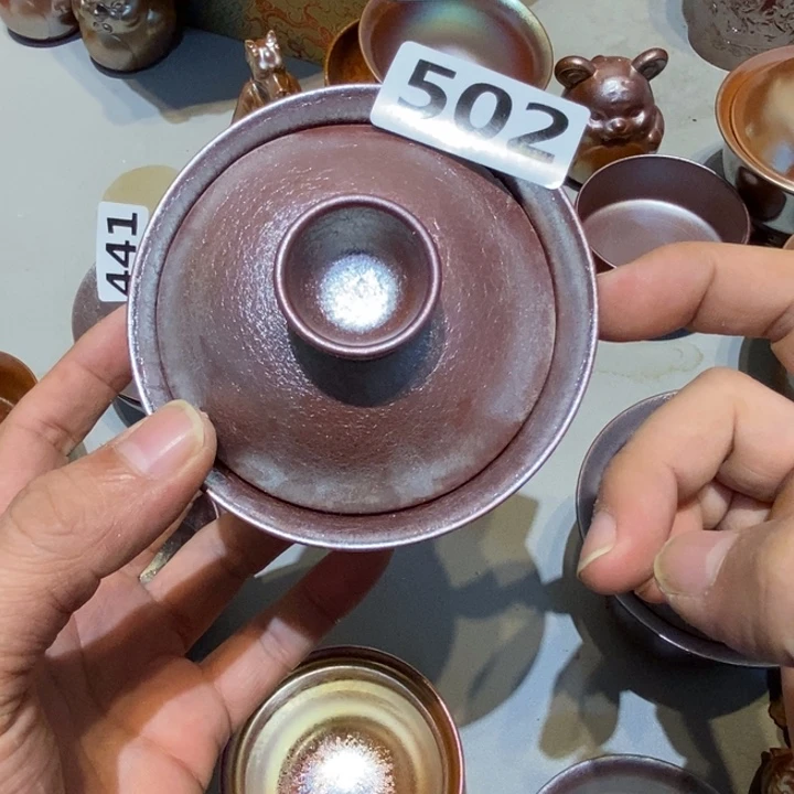 柴烧茶具陶瓷杯子