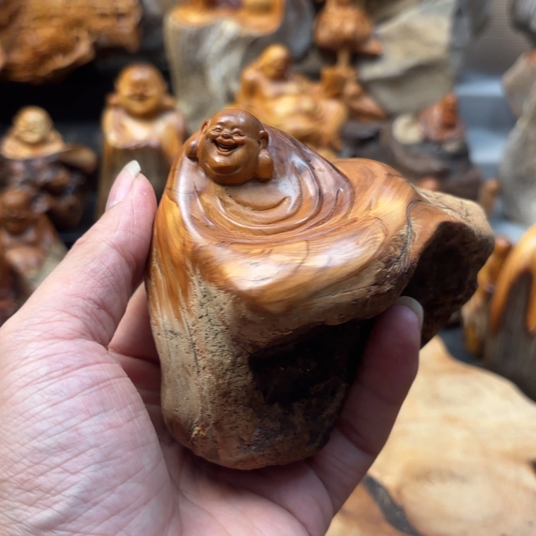 和***间柏木太行崖柏手工雕刻