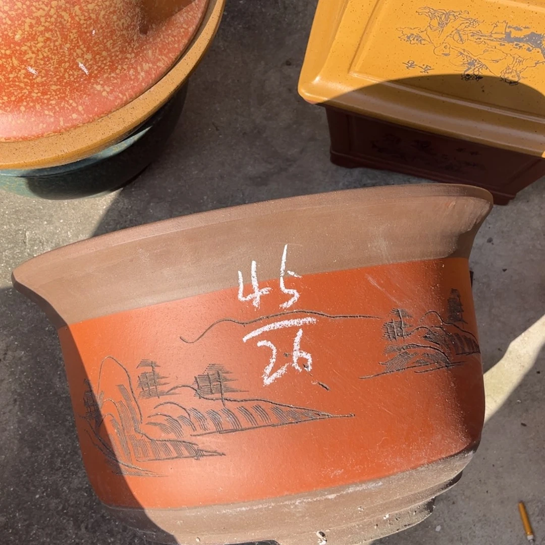 花盆紫砂盆景艺术