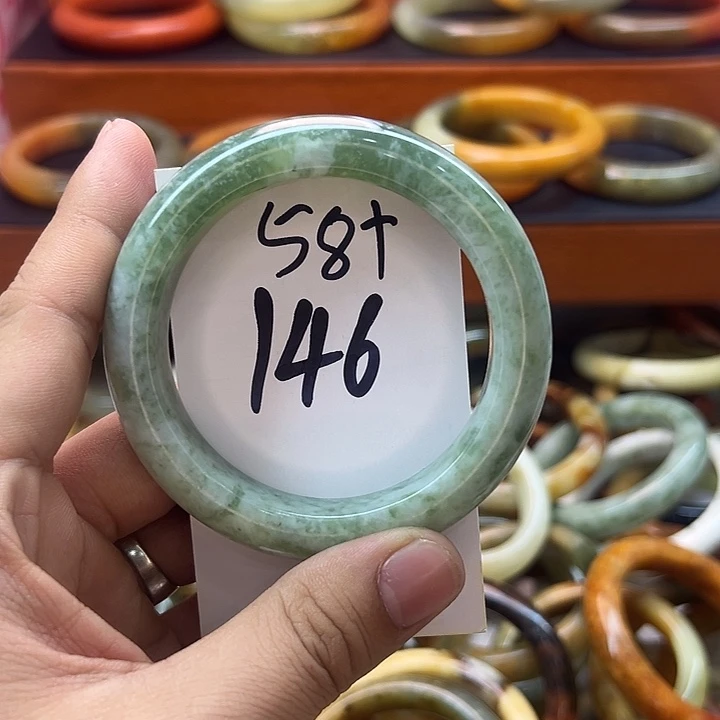 蛇纹石玉合金手镯