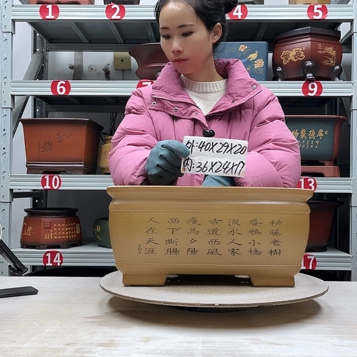 花盆紫砂紫砂花盆