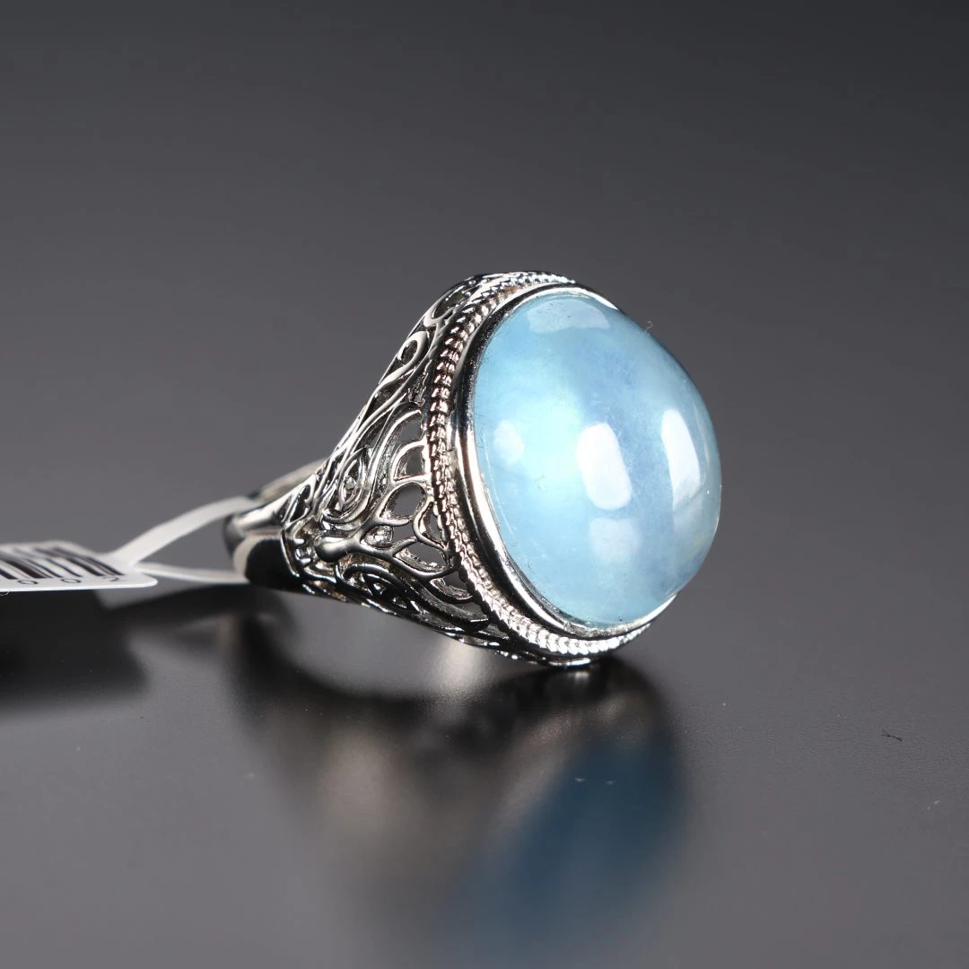 250509002/博古通今/集古藏今/海蓝宝戒指/古董首饰