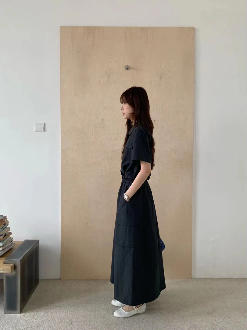 BUBBLE（Z006#）休闲工装两件套