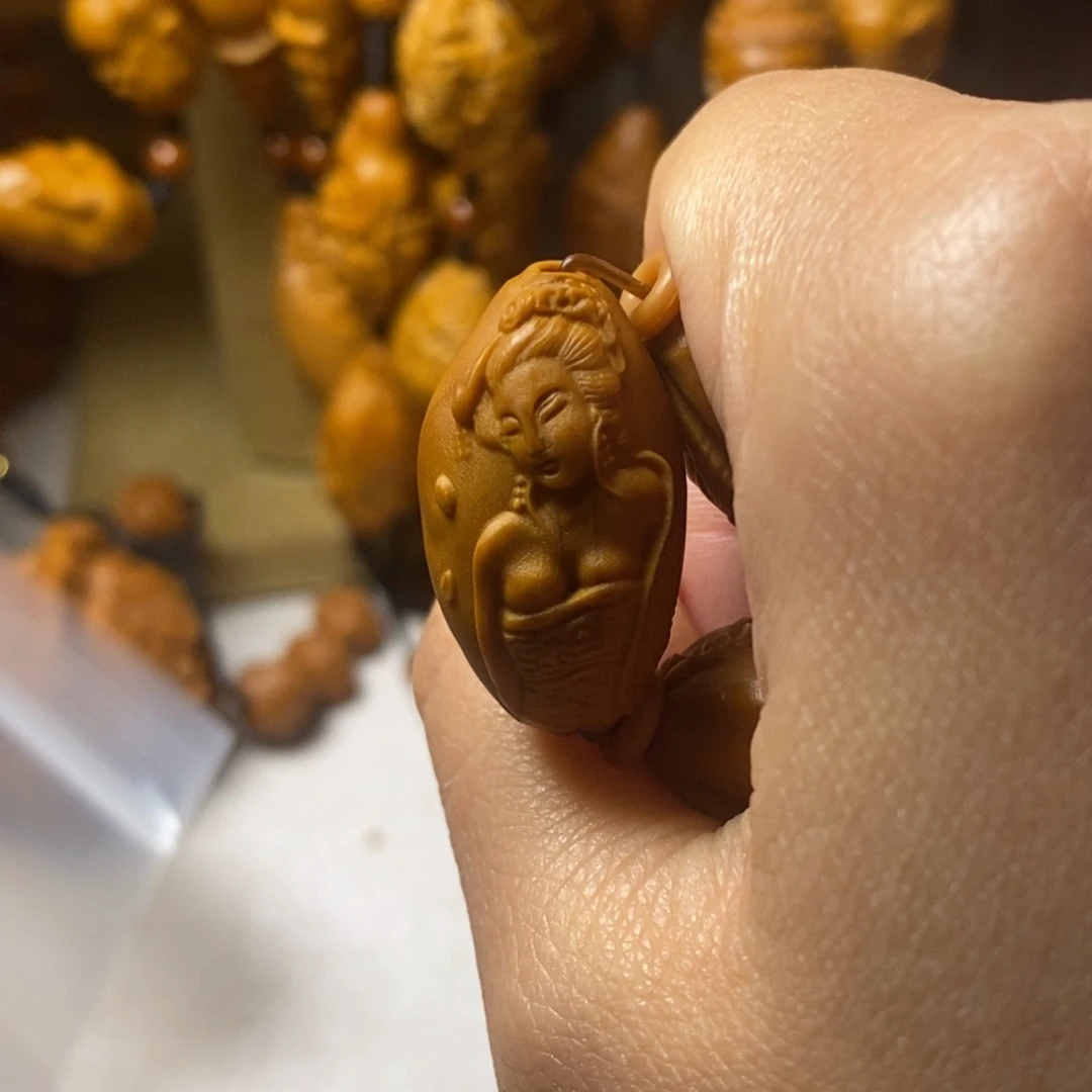 光***明橄榄核手串/手链生命美女手串