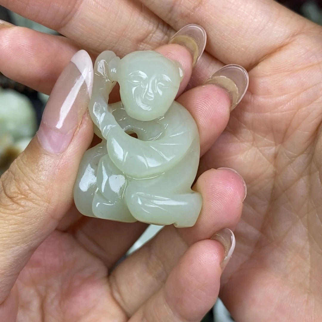 未镶嵌和田玉挂件