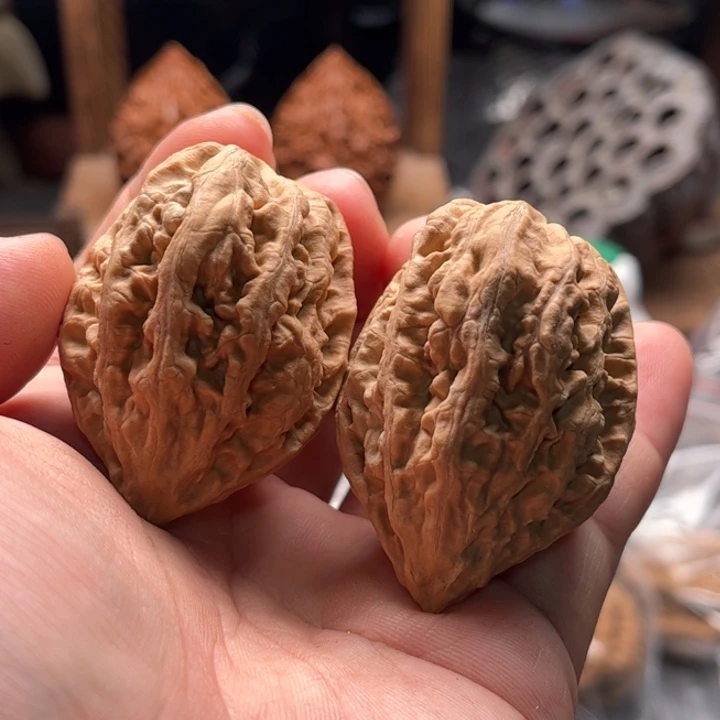 文玩核桃把件楸大胖91