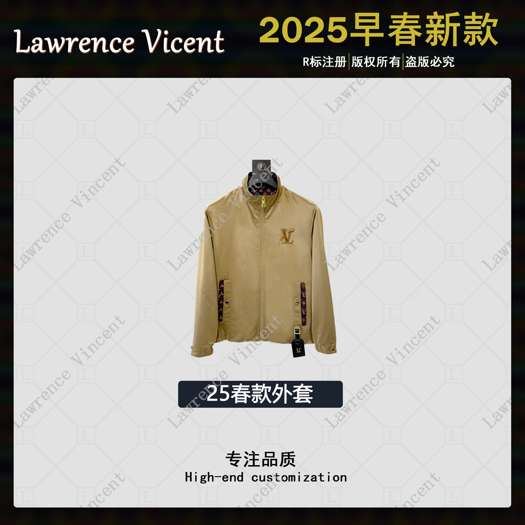 Lawrence Vincent 25春季上新时尚休闲夹克外套男女同款百搭J506