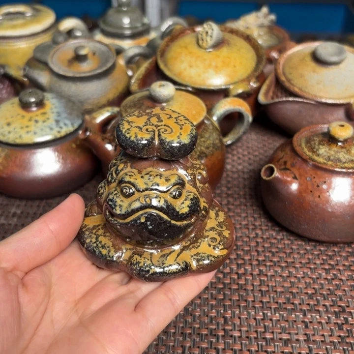 茶杯紫砂如意盖只