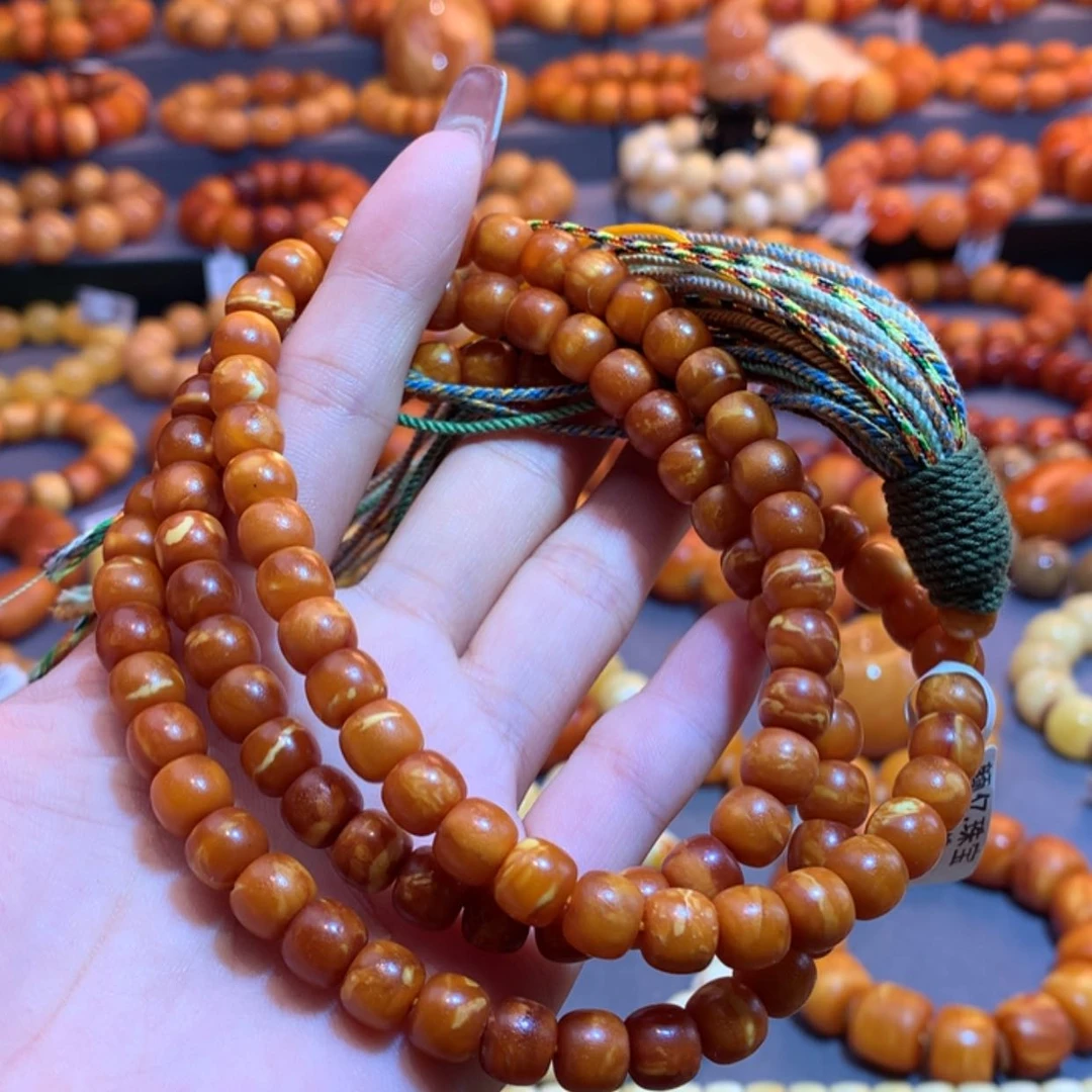 【闪购商品】未镶嵌琥珀手链蜜蜡