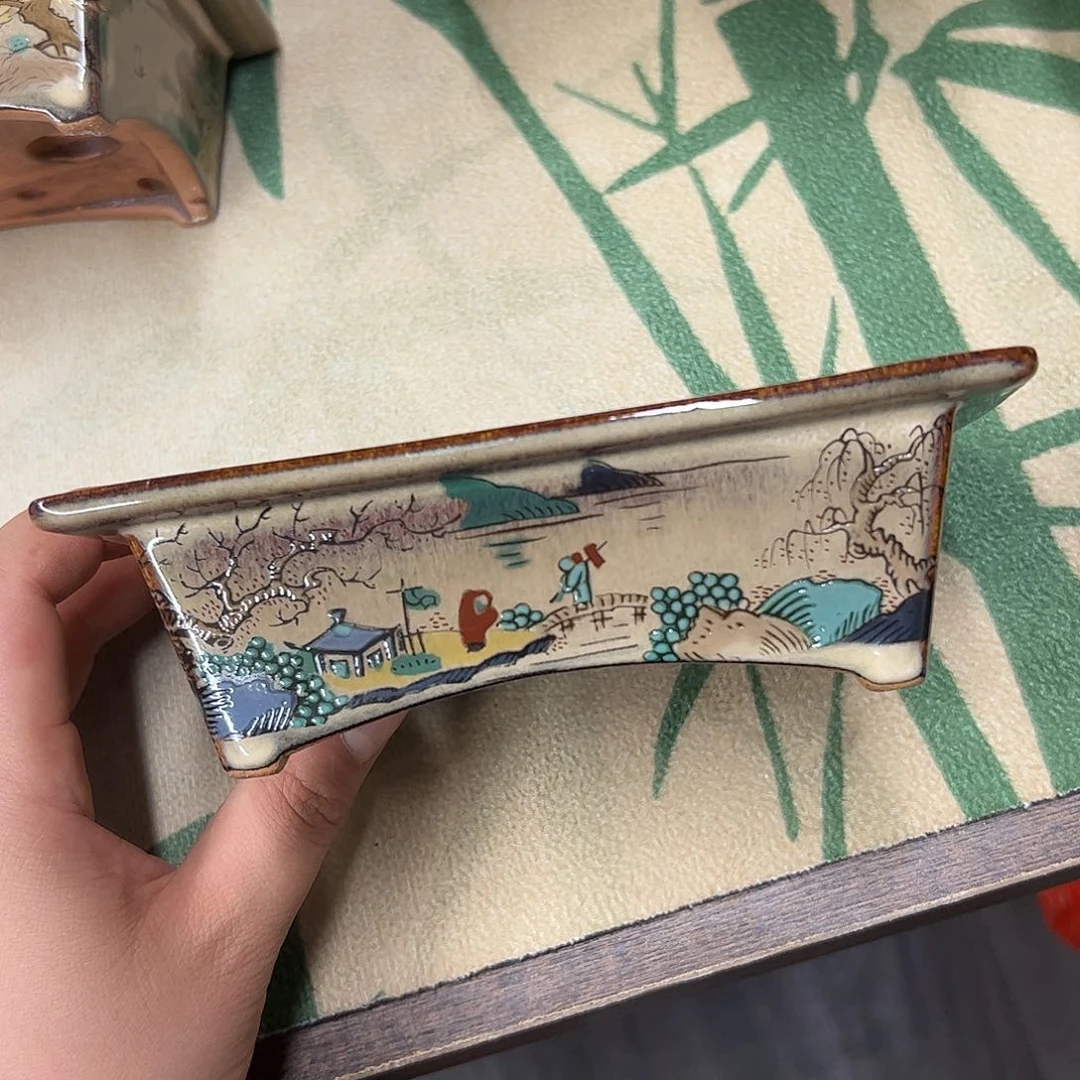 紫砂花盆975号瑕疵15/11/4.5cm