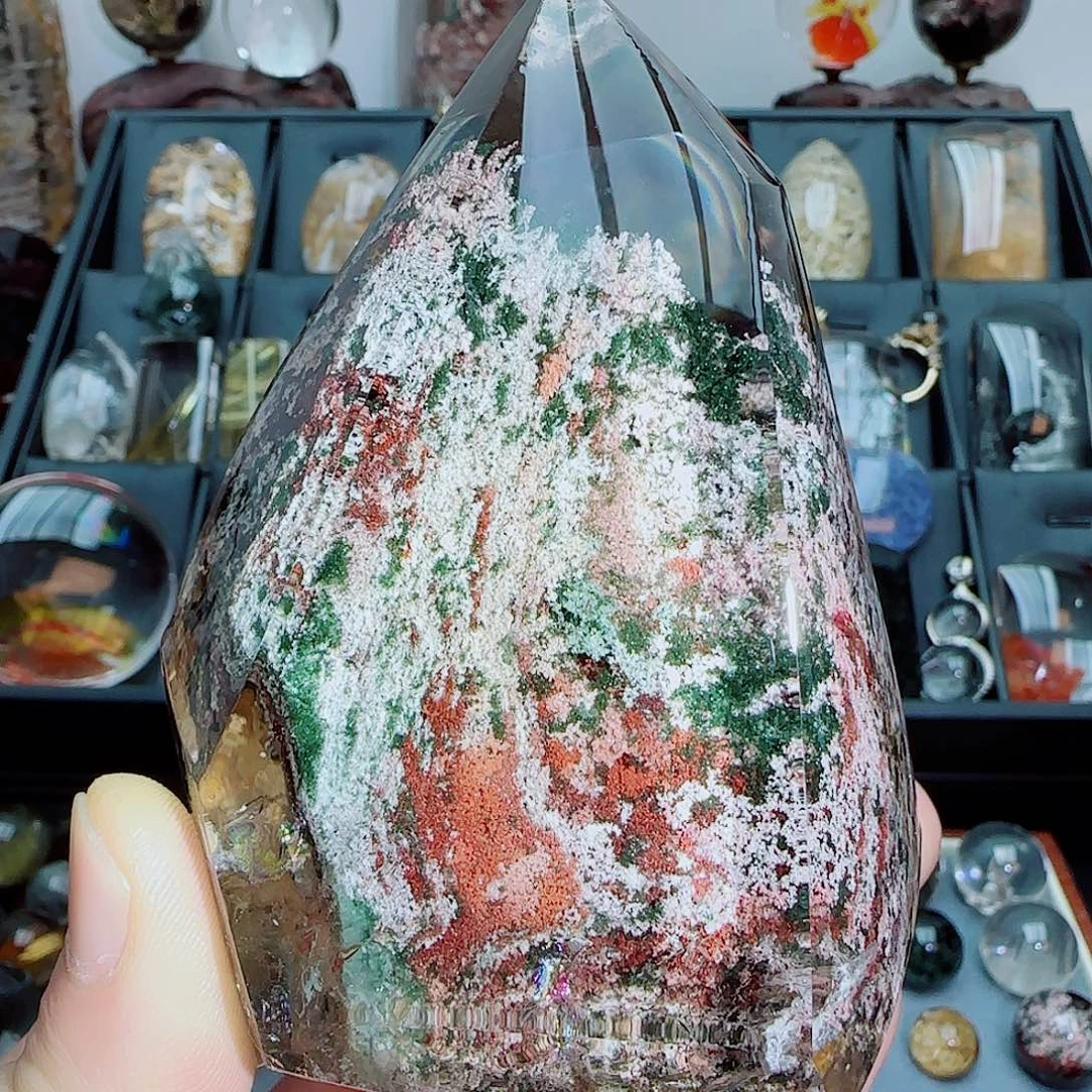 珠宝半成品水晶未镶嵌