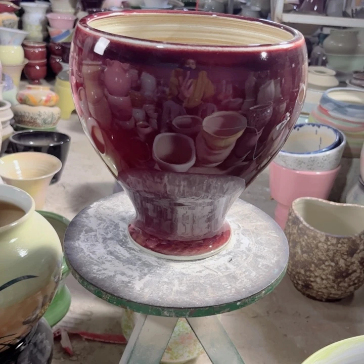 瓷片口20高24瑕景德镇陶瓷