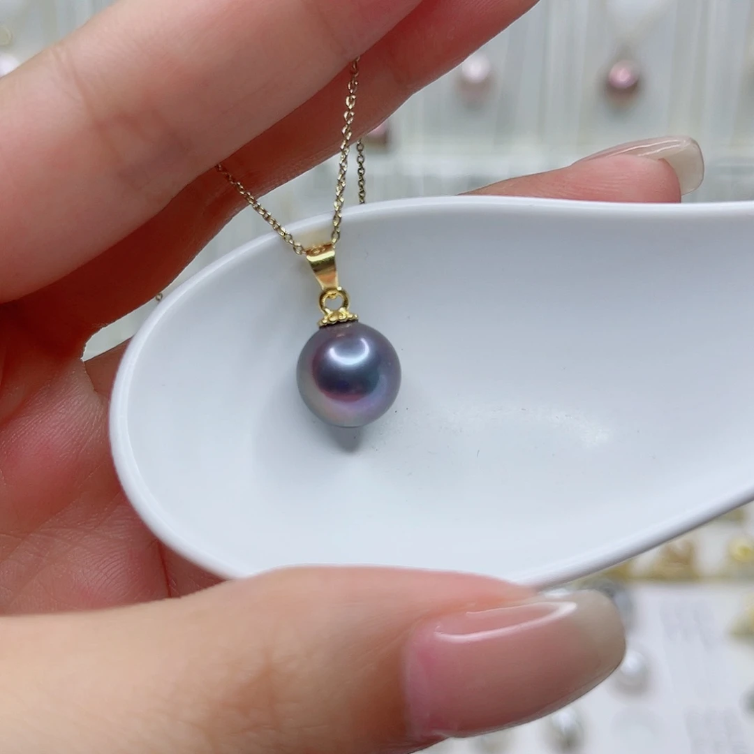 淡水珍珠未镶嵌吊坠(赠链)