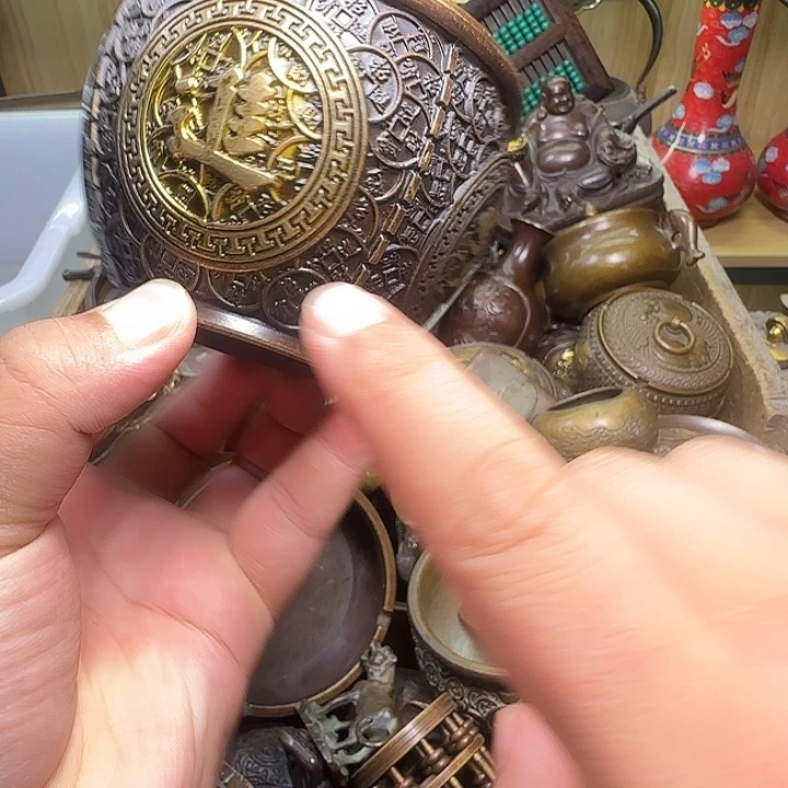 铜器办公室茶室摆件