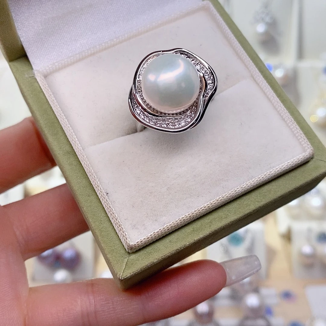 戒指未镶嵌淡水珍珠