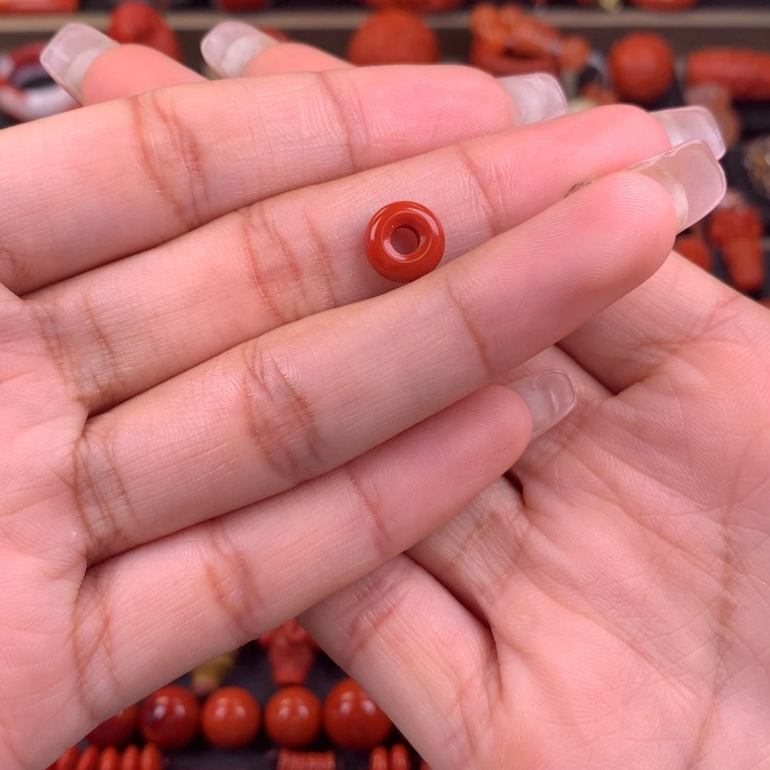 南红玛瑙未镶嵌卡环9