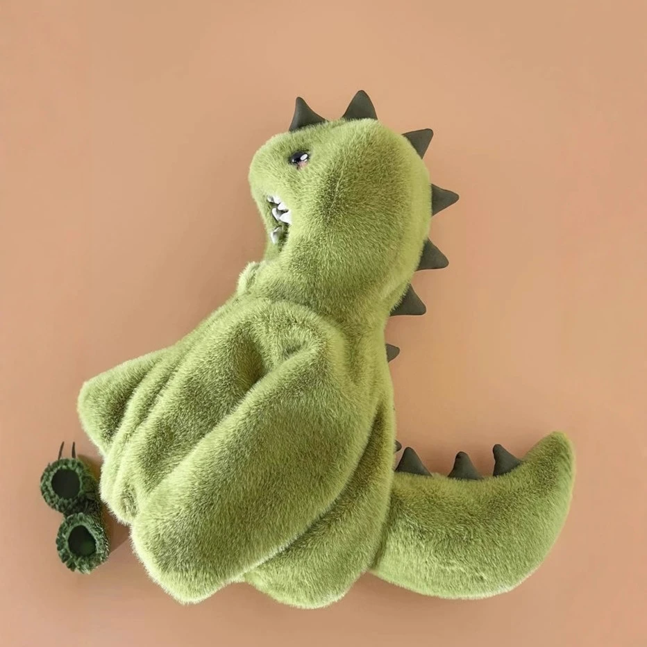 2025儿童秋冬季男可爱女宝同款新款毛绒外套加厚保暖亲子装毛毛衣