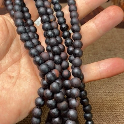 藤类A69海南小叶降真香08圆珠糖结金丝高货