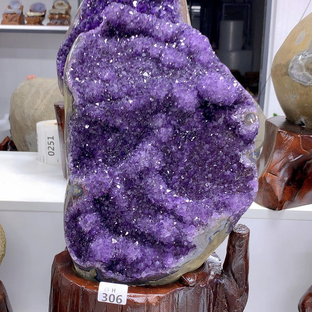 大型摆件（非配饰）未镶嵌紫晶