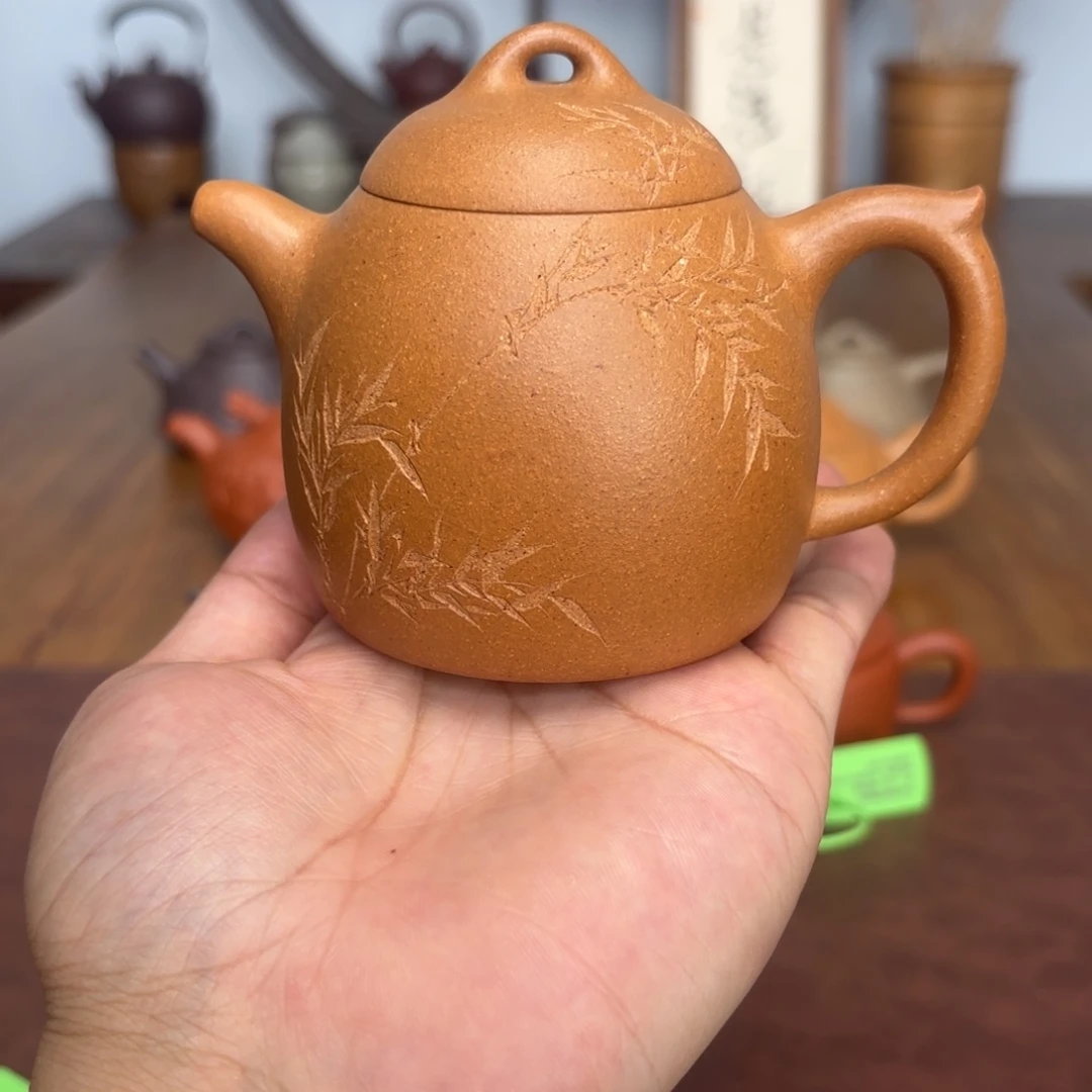 茶壶紫砂独**江秦权210毫升