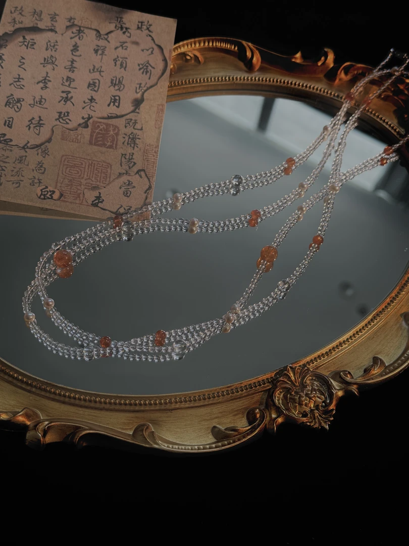 非金属仿水晶项链 无艳一禾 项链YHSC02545