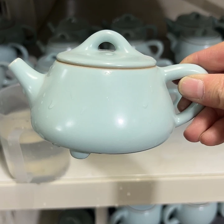 微瑕陶瓷茶杯茶壶家用